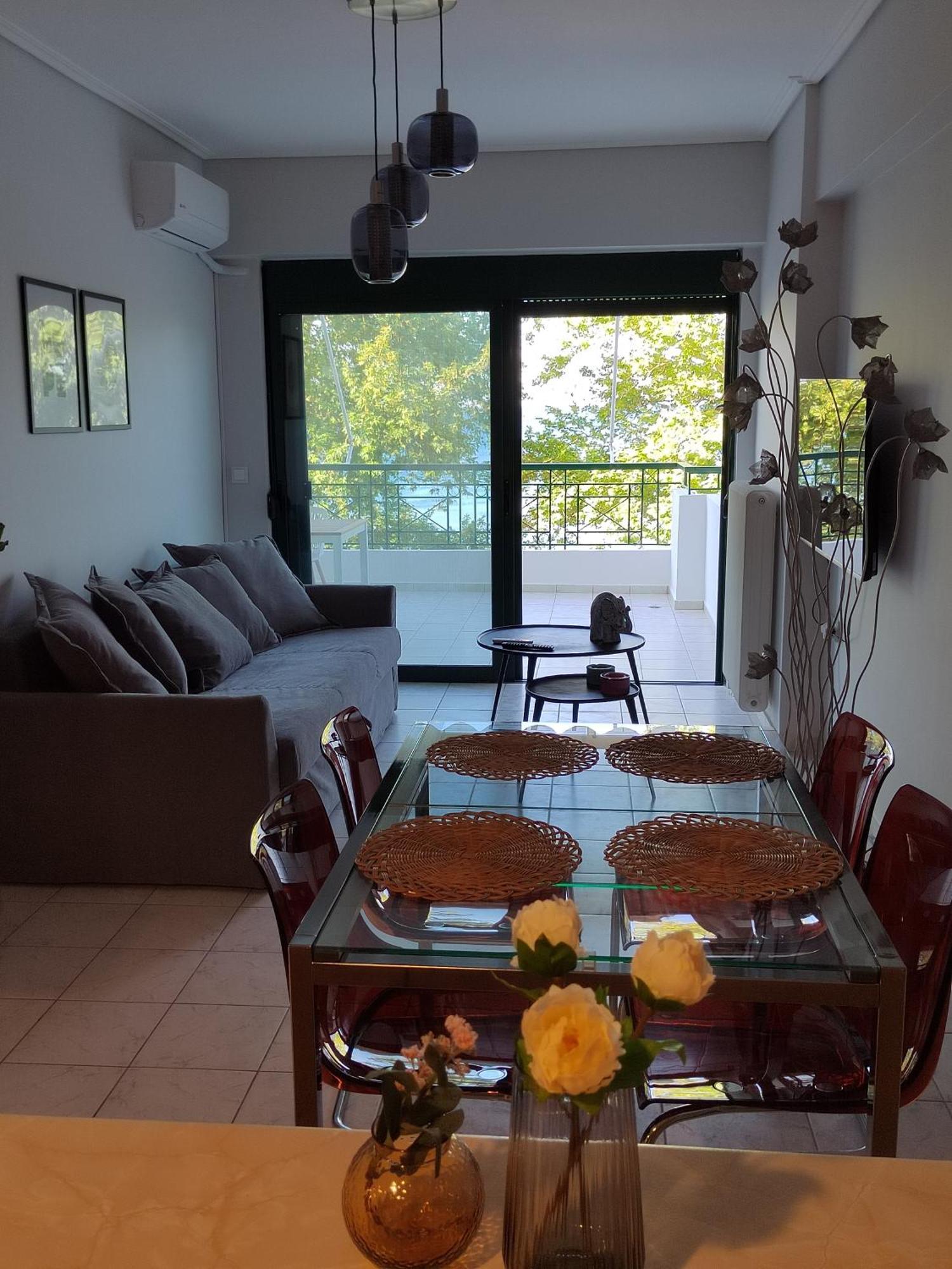 The Cozy Seaside Apartment Ναύπακτος Εξωτερικό φωτογραφία